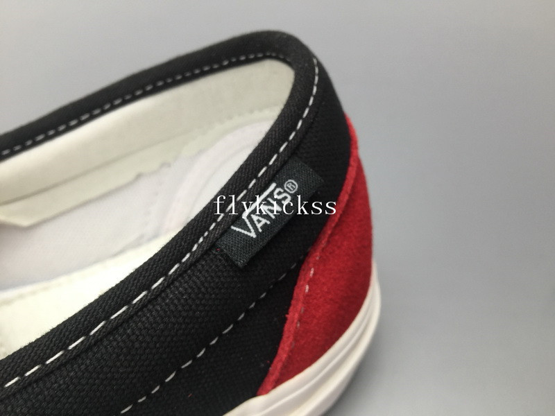 Fear of God x Vans Slip-On VN0A3MQ5NP4H Red